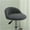 Dark Gray, variant on Round Low Back Bar Stool Covers with Elastic Band, Stretchable, Washable, Fits Standard Bar Stools