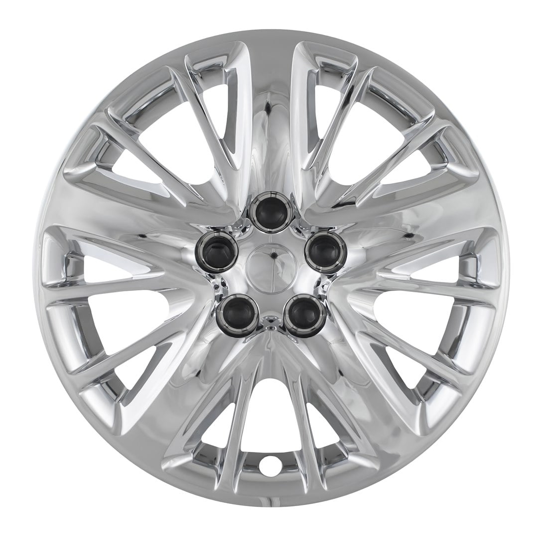 CCI Impostor Wheel Covers – 17 Inch Chrome 5 Double Spoke, Set Of 4, Fits Select Nissan Altima
