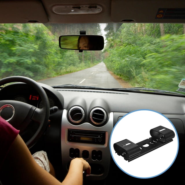 CTIRCHIU 1Set Zinc Alloy Rear View Mirror Mounting Kit for Dash Cam Holding Phone and Camera .8x2.0x1.2in