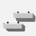 thumbnail image 1 of Veradek Demi Series Railing 36" Plastic-Stone Planter - (White/2 Pack), 1 of 9