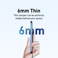 thumbnail image 3 of Wireless Charger Baseus 15W Max Magnetic Fast Wireless Charging Pad, 3 of 6