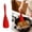 A, variant on Nonstick Stirring Spoon Grades Silicone Duckbill Spatula Dishwasher Safe Kitchen Gadget Flexible Kitchen Tool (Red)
