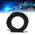 thumbnail image 1 of Digital Optical Sound Cable, Lightweight Optical Sound Cable Gold Plated Connector Stable  for TV 10m / 32.8ft, 1 of 7