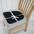 thumbnail image 4 of Gostoto Spandex Velvet Seat Cover Bar Stool Cover Stretch Elastic Cushion Slipcover for Dining Room Cafe Barstool Restaurant Chair Cover Size 14-18 in, 4 of 6