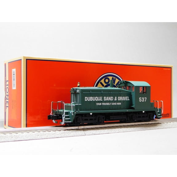 LIONEL DUBUQUE SAND & GRAVEL LEGACY SW1 DIESEL ENGINE O GAUGE 2533340