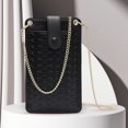 thumbnail image 1 of Bolso de tarjeta de mujer Cadena de moda de PU de gran capacidad para Bolso de compras de viaje de oficina, 1 of 6