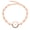 Rose Golden, variant on Stainless Steel Faith Can Move Mountains Inspirational Mustard Seed Bracelet with Love Heart Link Chain, Adjustable Faith Jewelry for Women