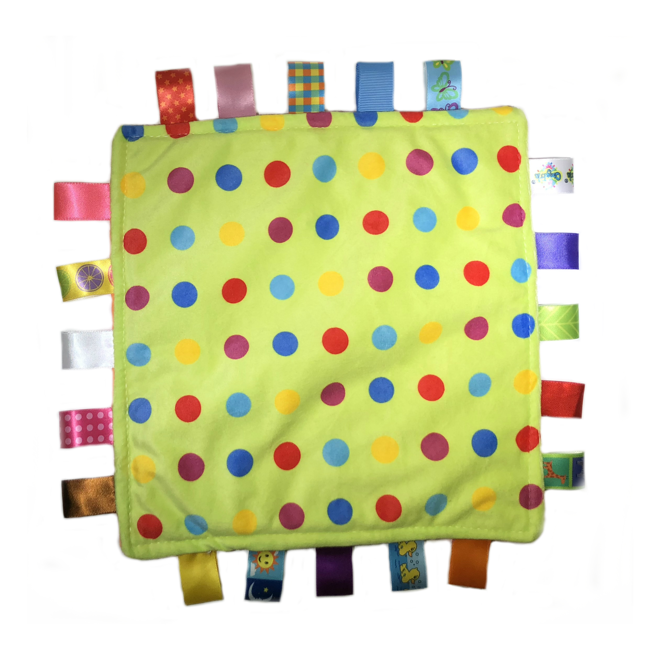 Little Tag Baby Sensory, Security & Teething Closed Ribbon Style Colors