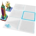 thumbnail image 1 of 3Dmate Base - Transparent 3D Pen Mat 18 x 12 Inches with Fuse and Join Area - Flexible Two-Sided Heat-Resistant Silicone - 3D Pen Accessories Compatible with Stencils - STEM Activity for K, 1 of 6