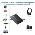 thumbnail image 3 of Dsseng BASS Headphone Amplifier 16-600Ω Earphone Amp Rechargeable 3.5mm AUX Input Output with Volume Control for Phones, 3 of 8