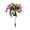 Pink, variant on CEHVOM Clearance Sales!LED Solar Multi Head Simulation Wisteria Flower Lamp Floor Lamp Outdoor Courtyard Villa Decoration Garden Lamp Plastic Floor Lamp