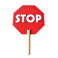 thumbnail image 1 of Sign Stop/Go With Handle 30 X 19.5 Cm Educatodo J-0204, 1 of 2