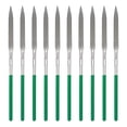thumbnail image 1 of 10-Piece Diamond File Set, Precision Needle File Set, Diamond Coated Files for Filing Metal, Ceramic, Stone, Jewelry B, 1 of 5