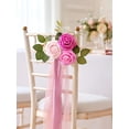 thumbnail image 2 of Flores artificiales InnoGear, 100 unidades, rosas de espuma rosa, 2 of 7