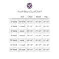 thumbnail image 2 of Stretch Is Comfort Youth Boy's Oh So Soft Long Sleeve Mock Neck Top | 4-16, 2 of 2