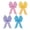 H, variant on lanema Easter Bows for Wreath,Spring Wreath Bows Faux Burlap Bows for Front Door Decors