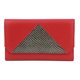 thumbnail image 1 of Eastern Counties Leather - Monedero/Cartera Connie Diseño Estampado de Serpiente de Cuero (Rojo, Negro), 1 of 3