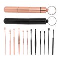 thumbnail image 4 of Ear Wax Removal Kit,Stainless Steel Ear Wax Ear Wax Pick Tools Ear Wax Cleaner Kit Highly Versatile, 4 of 14