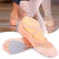 thumbnail image 4 of Zapatillas de ballet con suela dividida suave para adultos y niñas, zapatos de baile para principiantes, talla 40, 4 of 8