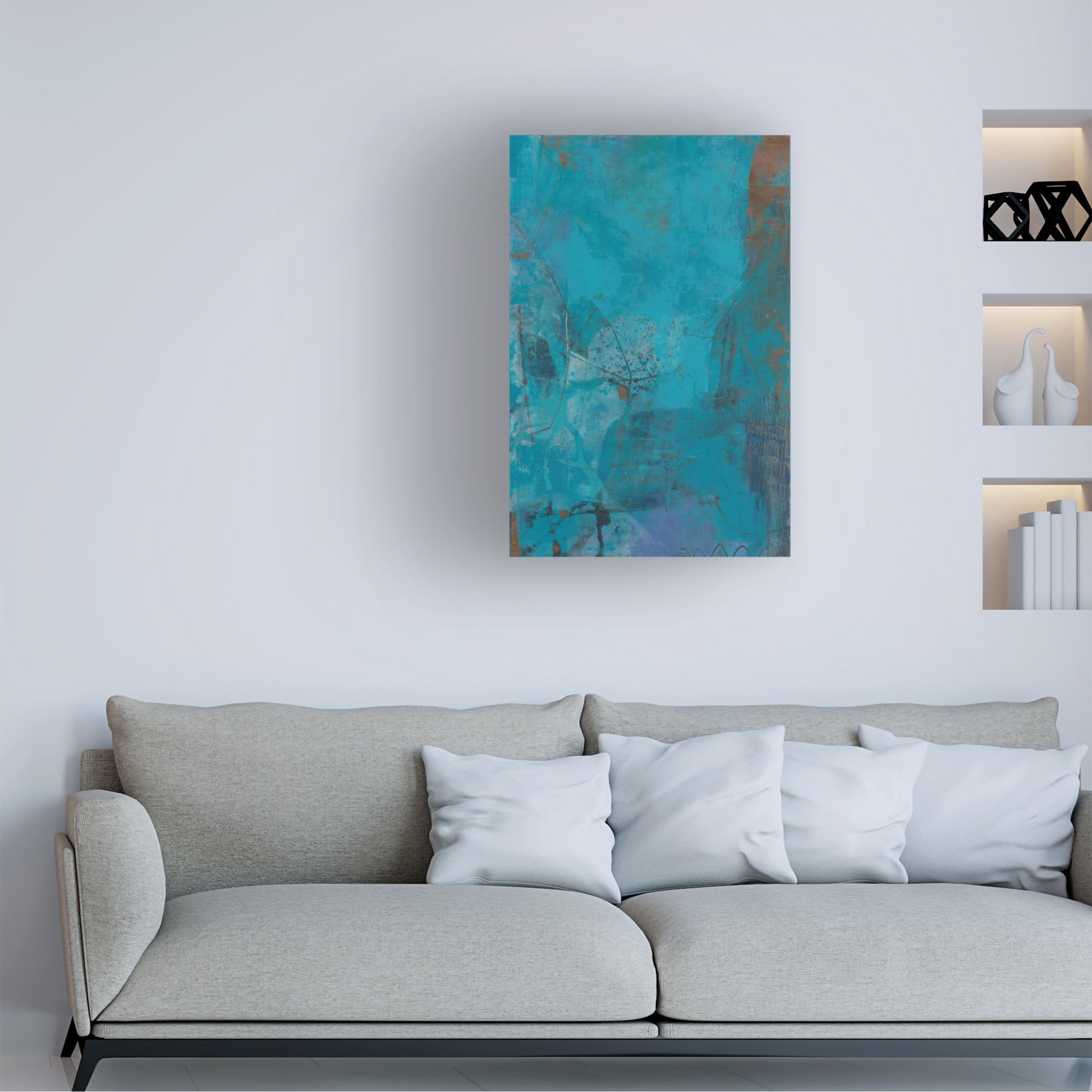 Sue Jachimiec 'Chivy II' Canvas Art