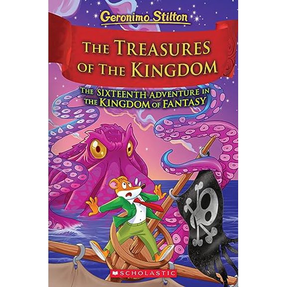 Pre-Owned The Treasures of the Kingdom (Kingdom of Fantasy #16): Volume 16 (Hardcover) by Geronimo Stilton
