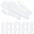 thumbnail image 2 of 10 pares Guantes de algodón blanco Guantes de trabajo Guantes de protección del parto Guantes de mano, 2 of 7