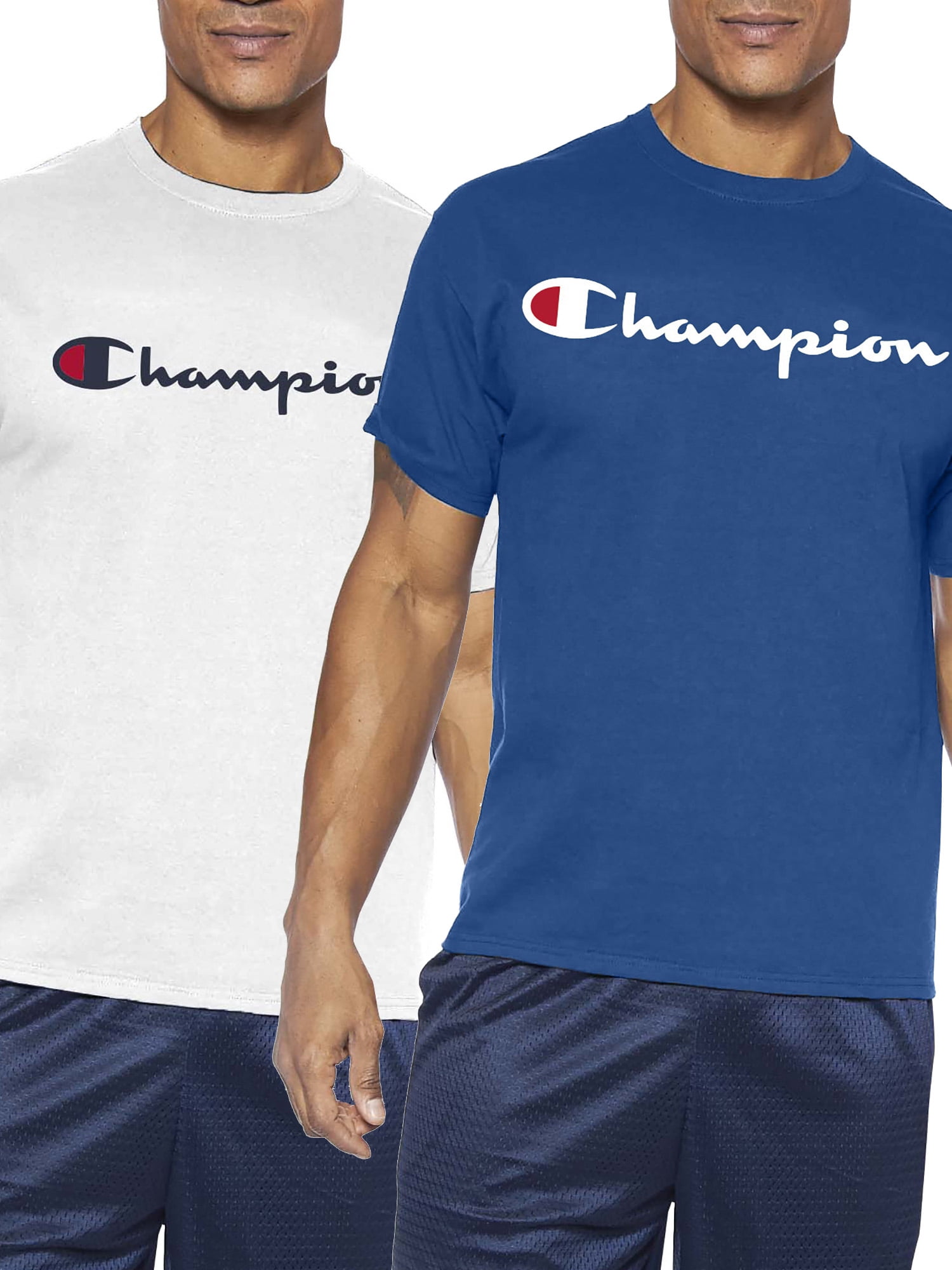 Champion Mens Big & Tall Script Logo Tee by 