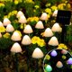 thumbnail image 1 of 10pcs Mini Solar Mushroom Lights, Outdoor Solar Garden Light, Waterproof Cute Mushroom Shaped Flower Lights For Pathway Landscape Yard Patio Garden Party Wedding Festival Decoration, 1 of 4