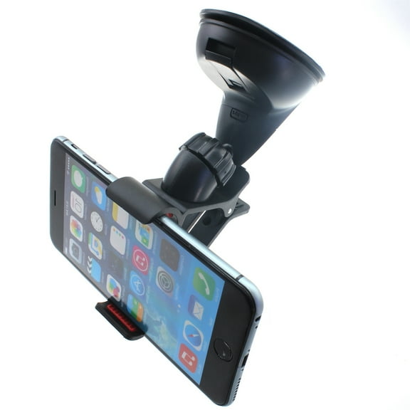 Dash Car Mount for OnePlus Nord N200 5G Phone - Windshield Holder Cradle Swivel Dock Suction X5A
