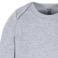 thumbnail image 4 of Gerber Onesies Brand Baby Gender Neutral Long Sleeve Bodysuits, 5 Pack, Sizes 12 Months - 24 Months, 4 of 8