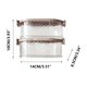 thumbnail image 3 of Caja de Almacenamiento de Especias Premium - Lata de Condimentos con Sabor A Vegetales, Blanco MNFD, 3 of 5