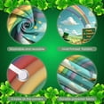 thumbnail image 4 of Green Theme St. Patrick's Day Banner Rainbow Pattern Rainbow Backdrop Clover Design Gold Coin Accent Leprechaun Display for St. Patrick's Day Party Celebration Festival Decoration, 4 of 9