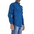 thumbnail image 2 of Camisa Vaquera Wrangler Hombre Manga Larga N04 azul EG, 2 of 6