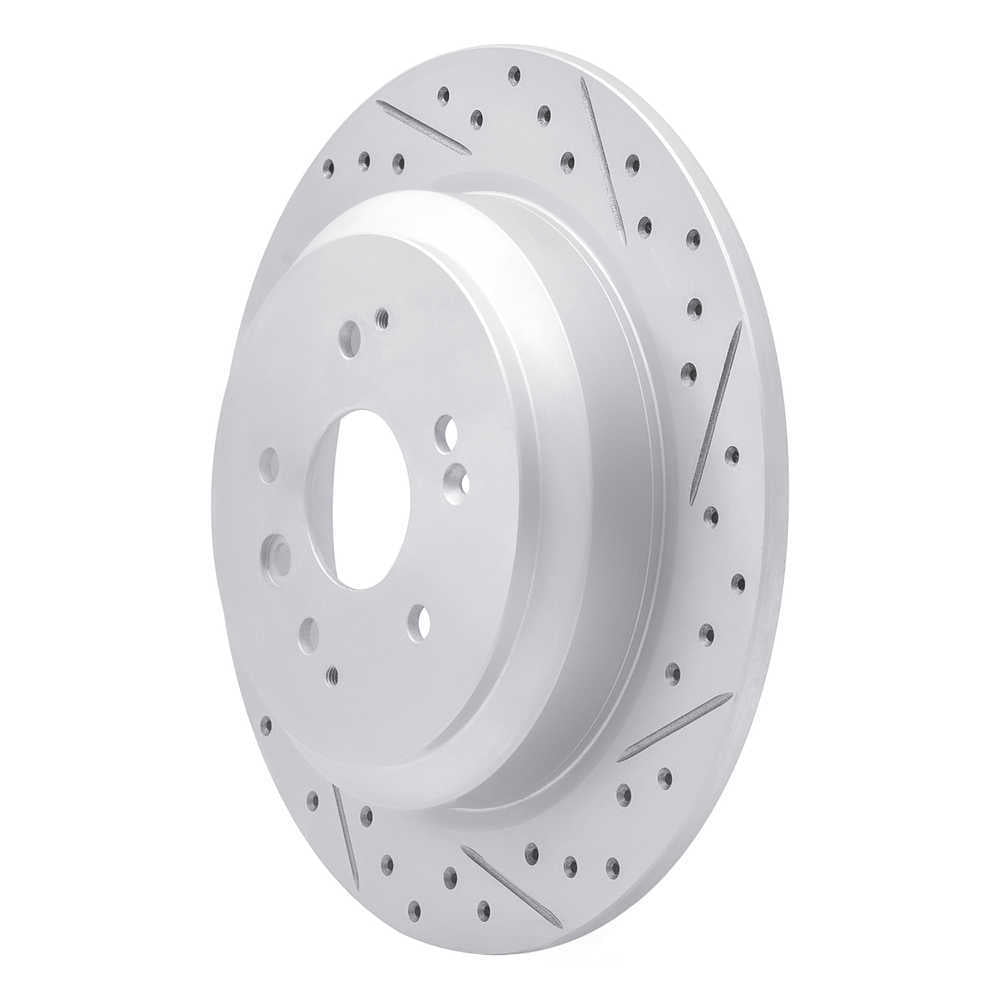 Dynamic Friction Company 830-58028R DFC Geoperformance Rotor - Drilled and Slotted