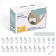 thumbnail image 1 of - Cerraduras magnéticas para gabinete a prueba de bebés, 20 cerraduras y 2 llaves, cerraduras magnéticas a prueba de niños para gabinetes y cajones con diseño invisible, calcomanía 3M para una, 1 of 5