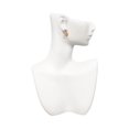 thumbnail image 4 of Delight Jewelry Love with Softball Pink Crystal Clip on Earrings, 4 of 5