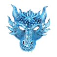 thumbnail image 2 of Máscara de Cosplay de Halloween Salvador Dragón Accesorios para fotos Azul, 2 of 10