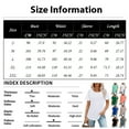 thumbnail image 3 of Womens Tops Women Soild Crew-Neck Cute Tee Short Sleeve Pleated Dressy Casual Scooped Neck T Shirt Tops, 3 of 5