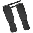 thumbnail image 4 of 1 Pair Shin Instep Guards MMA Supplies Training Protection Elastic Protector Black and S, 4 of 7