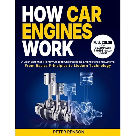 How Car Engines Work: A Clear, Beginner-Friendly Guide to Understanding Engine Parts and Systems From Basic Principles t, (Paperback)