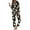Black-b, variant on Pajamas For Women Set Halloween Print Button Down Collar Long Sleeve Set Home Sleepwear Loungewear Nightwear Nightclothes Homewear