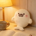 thumbnail image 5 of Luoshdecor Cute Seal Stuffed Animals,Compact Size,Soft Fluffy Seal Plush Toys,Accompanying Gift Doll for Christmas Mather Day Birthday 7.87 in, 5 of 8