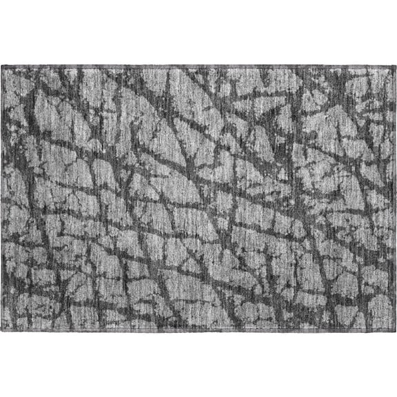 Dalyn Rugs Premium Machine Washable Mayfield AMF972 Gray 1'8" x 2'6" Rug