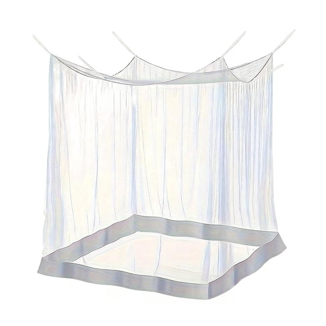 Lttoisl Extra Large Black Mosquito Net, 220x200x200cm Polyester Fiber, Indoor Outdoor Insect Protection, Bed Canopy for Camping, Travel, Home, Bug Screen