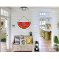 thumbnail image 2 of Eveokoki Welcome Summer Door Sign,11x5.6 Inch Farmhouse Watermelon Summer Decor Sign Welcome Summer Hanging Sign for Home Wall Front Door Kitchen Office Decorations, 2 of 5