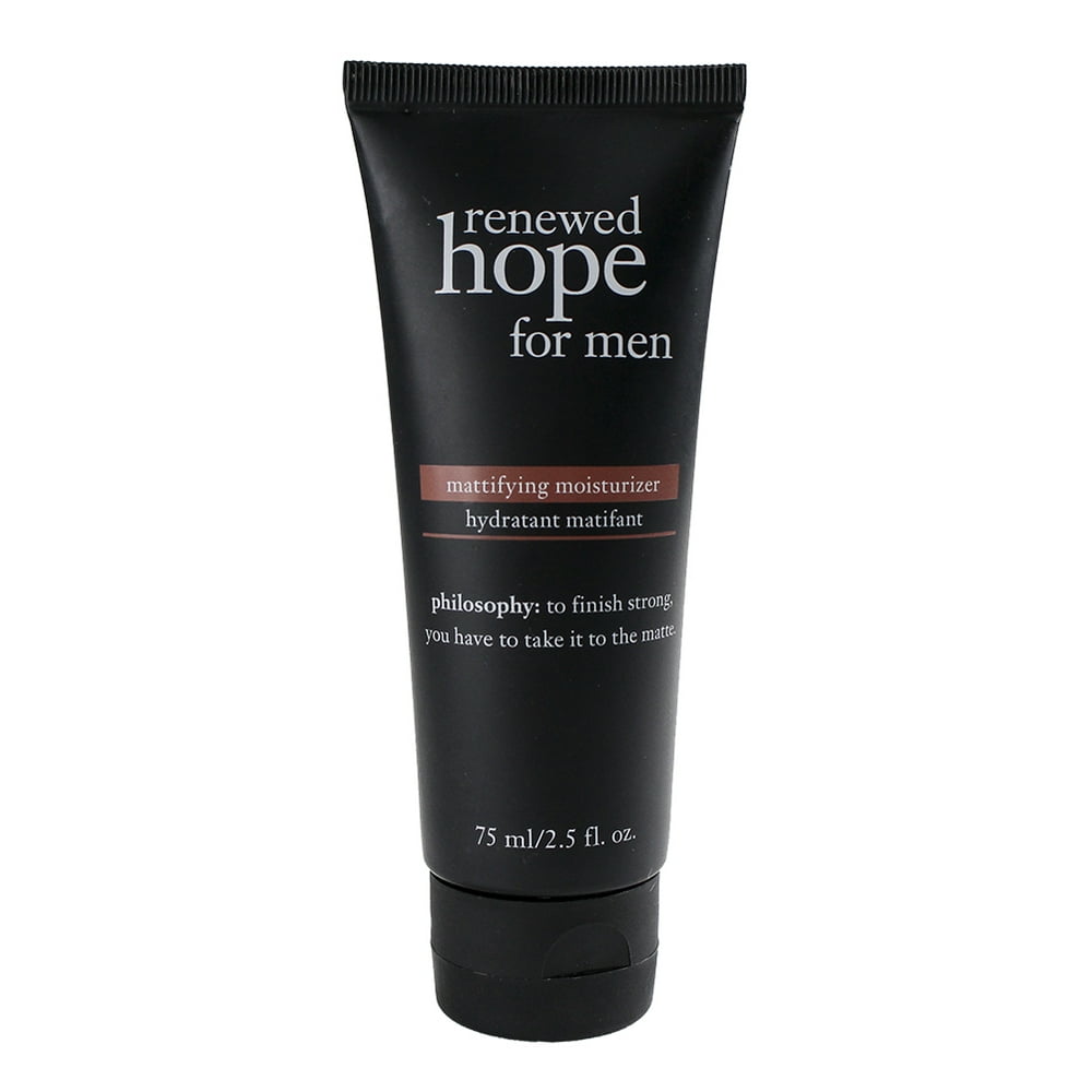 Philosophy Renewed Hope For Men Mattifying Facial Moisturizer 73 