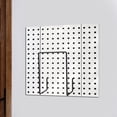 thumbnail image 2 of OUNONA peg board tool organizer Pegboard Rack Iron Storage Bathroom 1Pcs, 2 of 8
