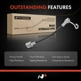 thumbnail image 6 of A-Premium Rear Passenger Outer Brake Hydraulic Hose Compatible with Ford Models - For F-250 Super Duty 2005-2010, For F-350 Super Duty 2005-2010, with SRW and Wide Frame - Replace# 8C3Z2267A, 6 of 9