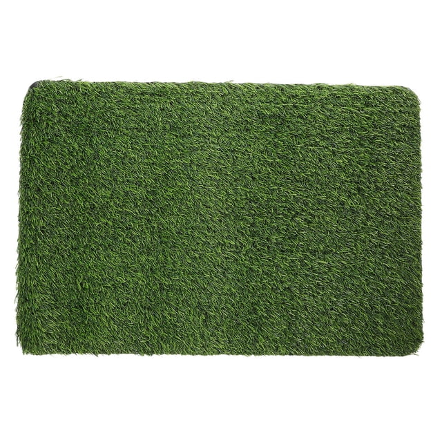 Shisuyan Polypropylene Fiber Outdoor Entry Mat Green 1Set 35.4x23.6x0.8In
