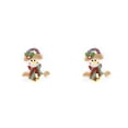 thumbnail image 3 of Injueey Árbol de Navidad campana fiesta vacaciones artesanía Navidad colgante fiesta adorno decorativo hogar granja decoración muñeco de Muñeco de nieve 2Conjunto, 3 of 6